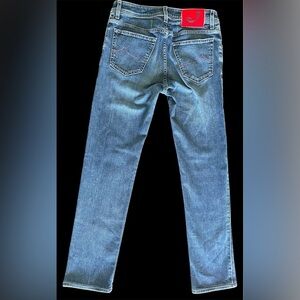 Jacob Cohen Blue Slim Straight Jeans